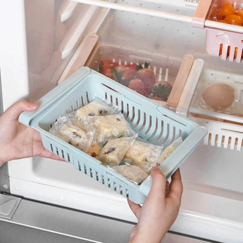 Adjustable Fridge Basket (Pack of 4)