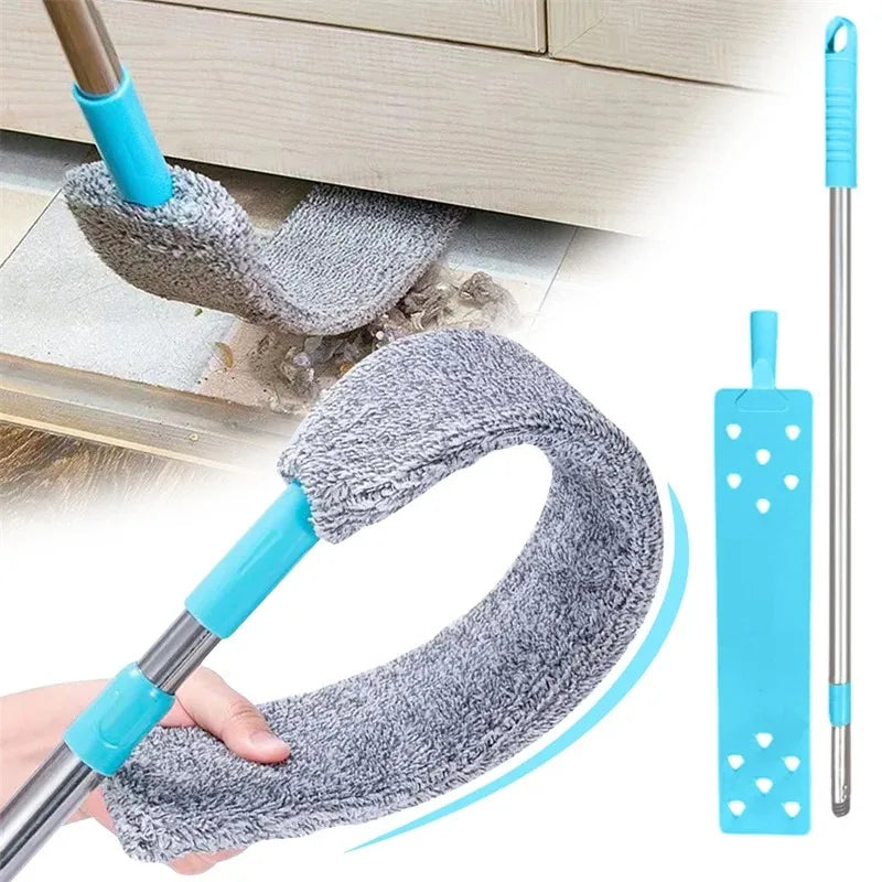 Adjustable Bedside Dust Brush Long Handle Mop
