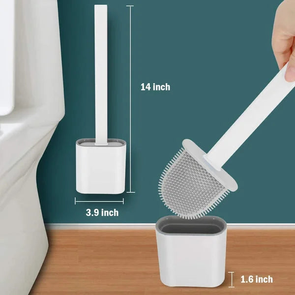 Anti Bacterial Silicone Toilet Brush