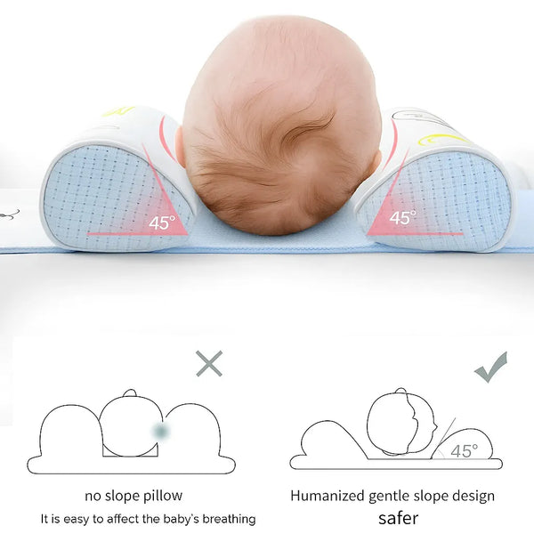 Adjustable Newborn Baby Head Shaping Pillow