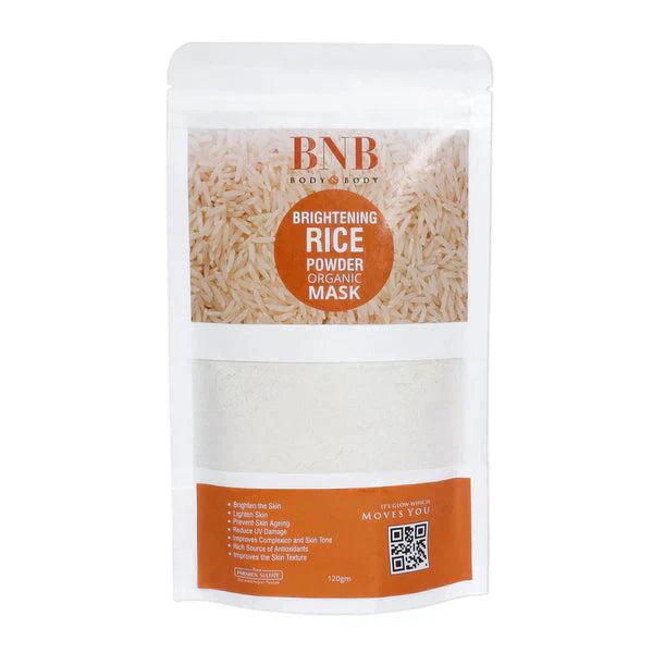 BNB 3 In 1 Rice Extract & Glow Kit - Rice Face Wash + Rice Scrub + Rice Face Mask