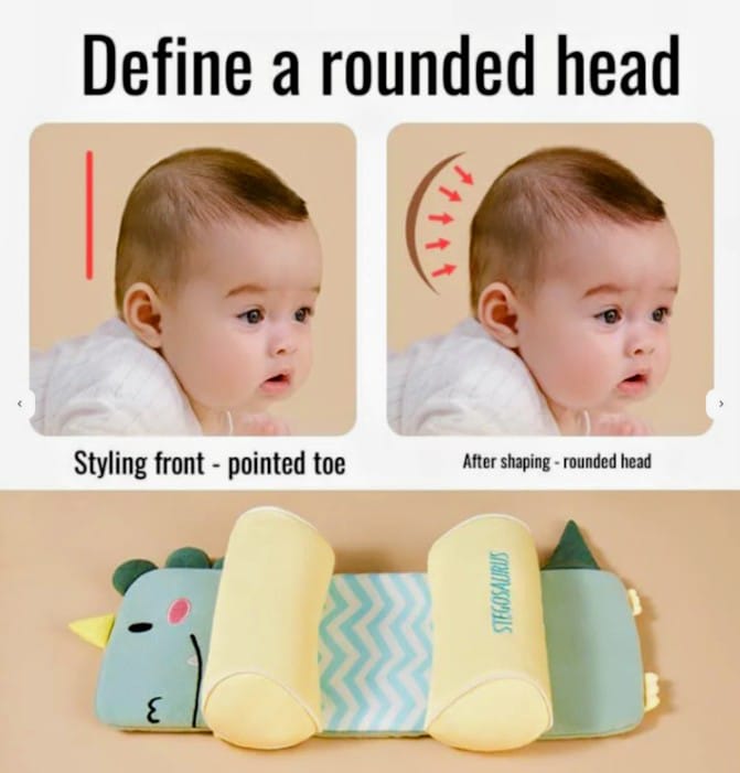 Adjustable Newborn Baby Head Shaping Pillow